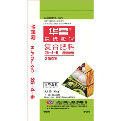 江苏华昌 纯硫酸钾型复合肥35%（25-4-6S）