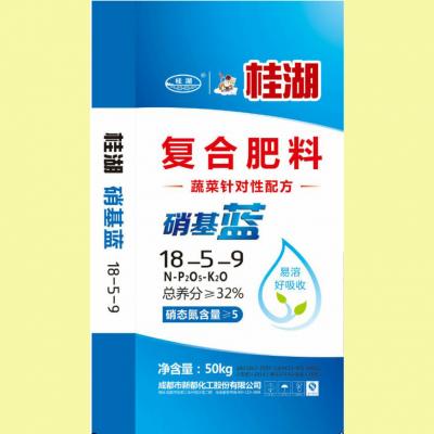 新都化工 桂湖 硝基蓝复合肥32%（18-5-9）