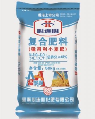 河南心连心  猛得利小麦专用肥  复合肥料45%（25-13-7）