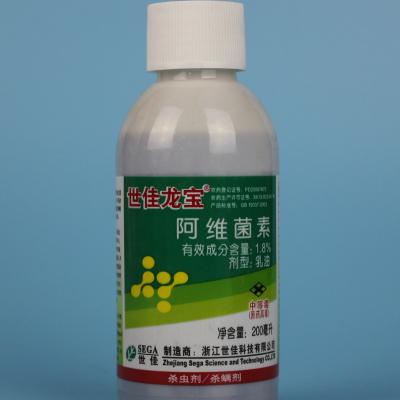 浙江世佳 世佳龙宝 1.8%阿维菌素杀虫剂